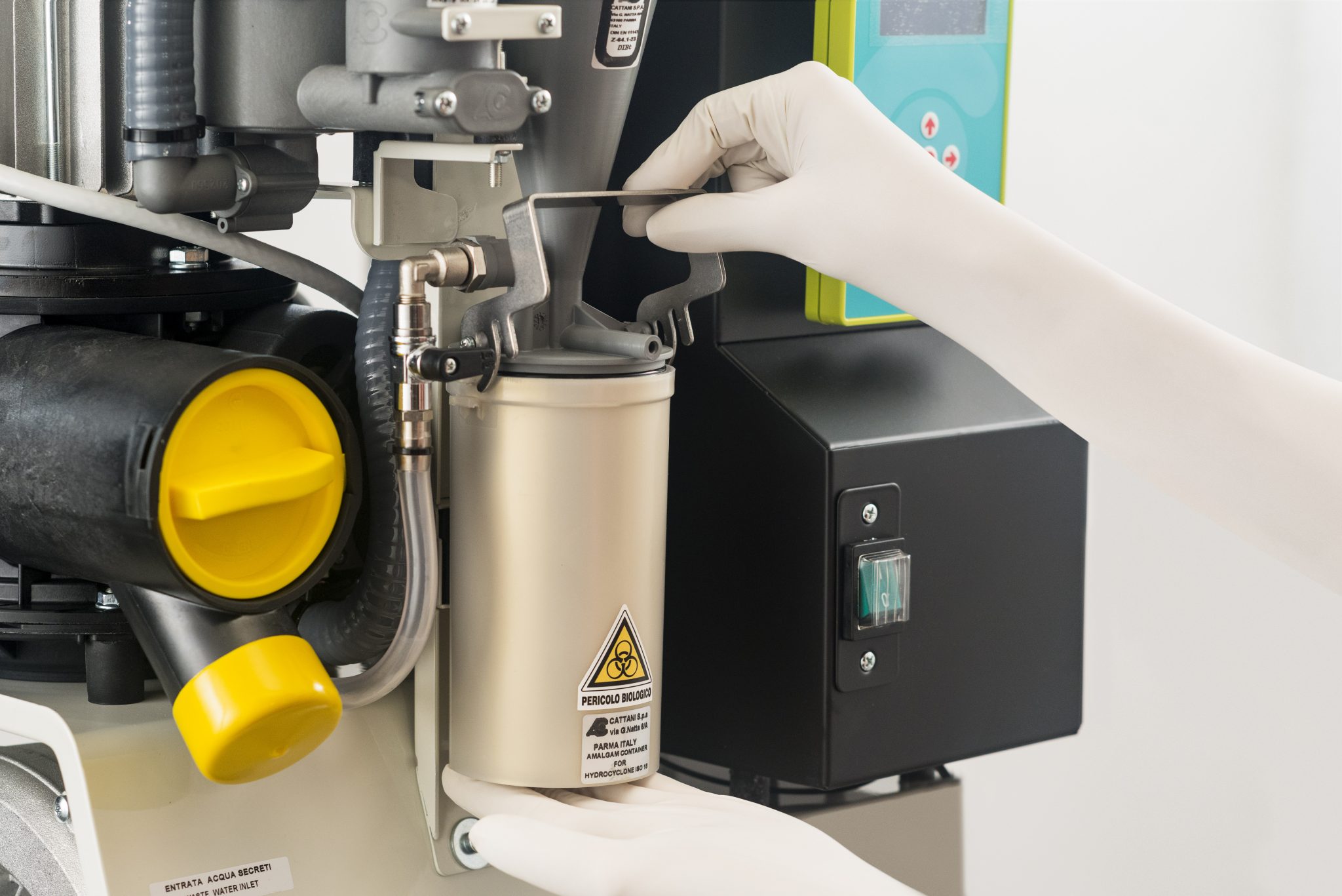 Three steps for dental suction infection prevention and control